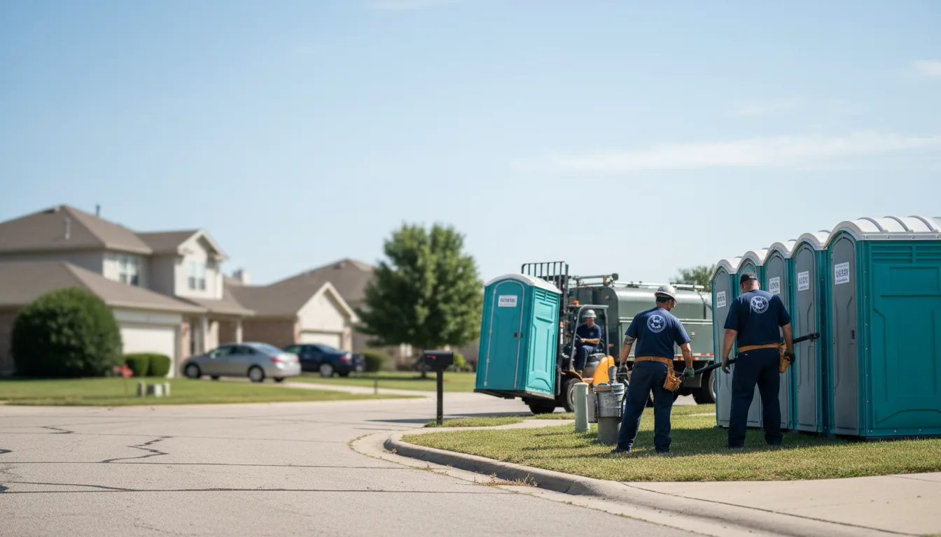 Porta Potty Rental in Saint Michael, ND near me